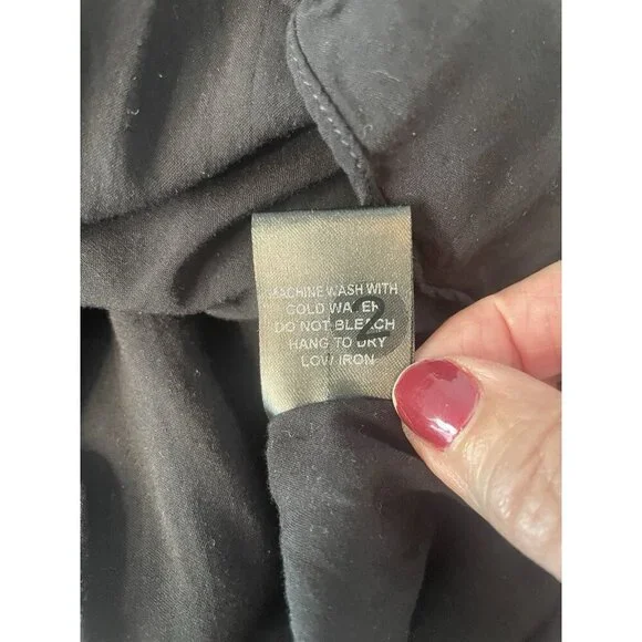 Olivaceous Navy Blue and White Boho Sun Dress or Cover Up Women's Size M - Picture 8 of 10